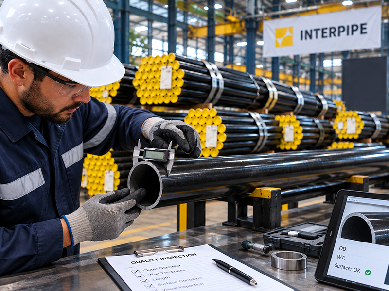 مواسير Interpipe كربون ستيل في المشاريع